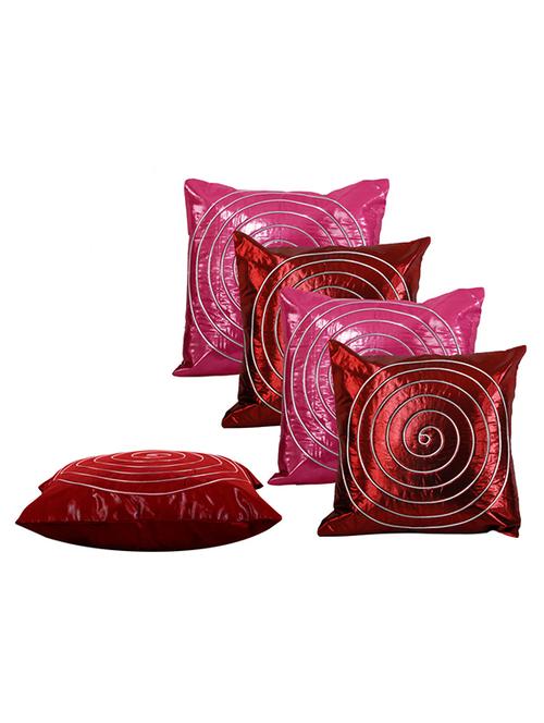 set of 5 circular simmer cushion cover - 11605457 - Very Small Image - 1