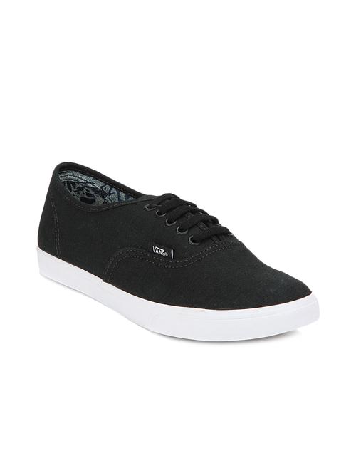 solid black canvas sneakers - 11612191 - Very Small Image - 1
