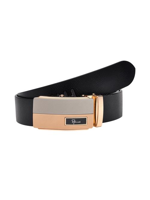 black color, leather belt - 11614354 - Very Small Image - 1