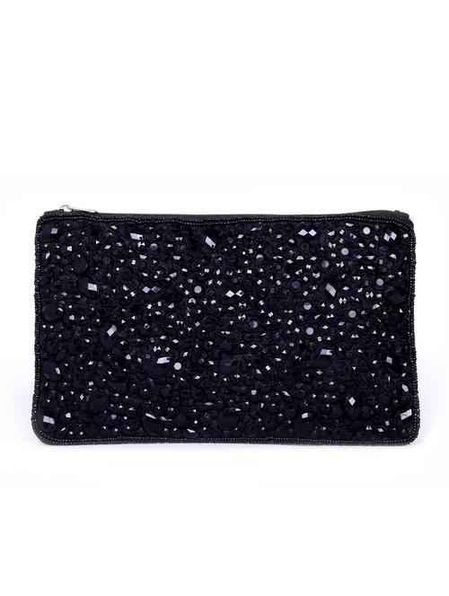 black cotton clutch - 11621950 - Very Small Image - 1