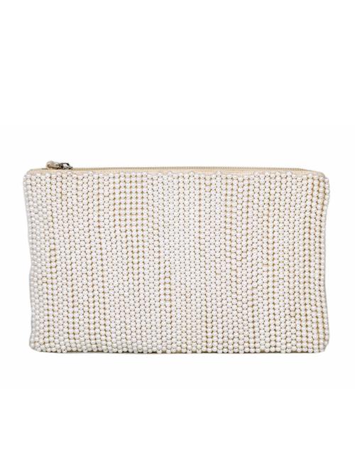 white cotton clutch - 11621958 - Very Small Image - 1
