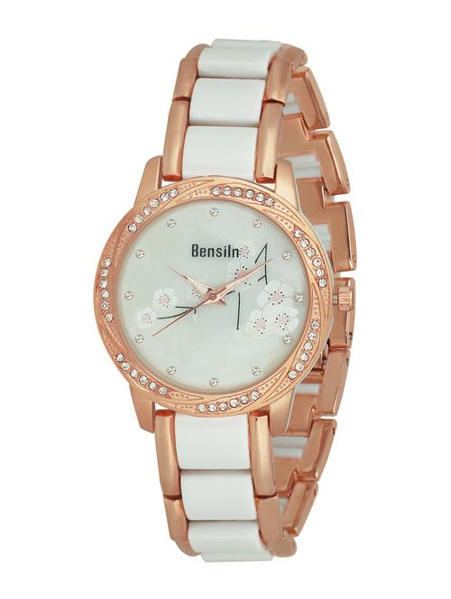 style time white rosegold women's watch -st-302 - 11655538 - Very Small Image - 1