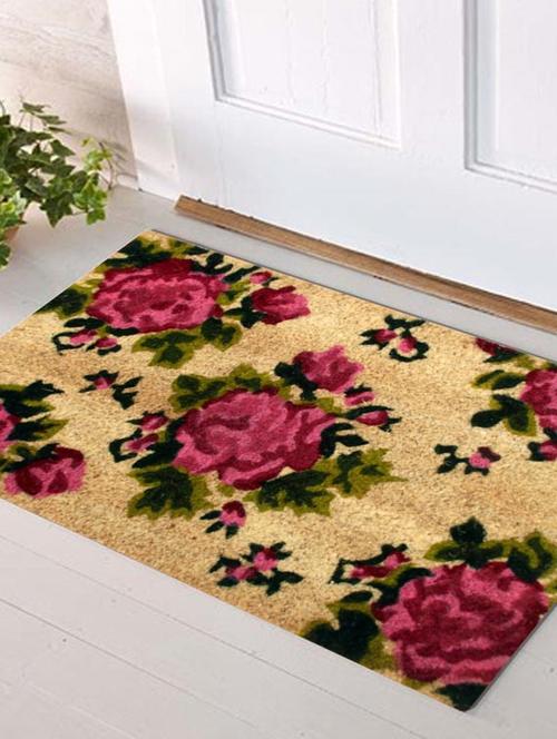 multi colored coir doormat - 11655710 - Very Small Image - 1