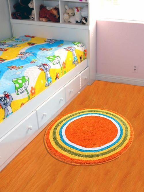 saral home premium quality very soft microfiber anti slip bathmat -60x60 cm - 11656307 - Very Small Image - 1