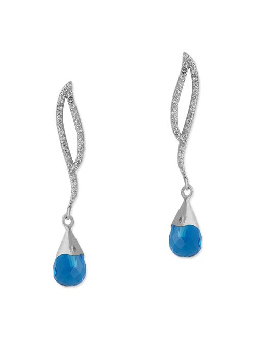 silver silver drop earrings - 11657363 - Very Small Image - 1