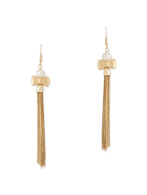 gold metal other earring - 11657419 - Very Small Image - 1