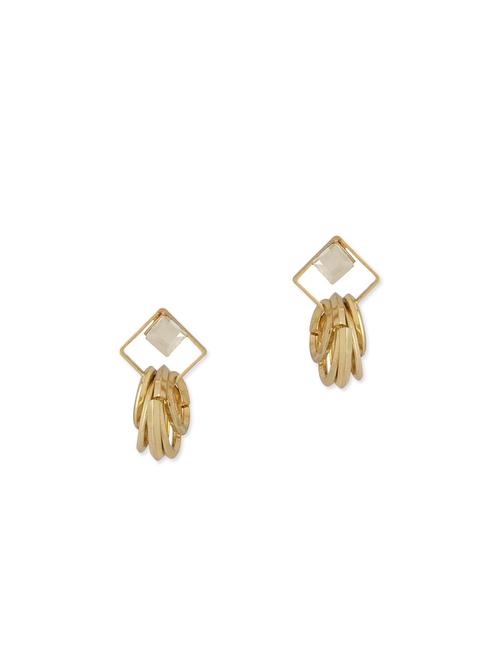 gold metal other earring - 11657537 - Very Small Image - 1