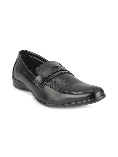 black faux leather shoes - 11662830 - Very Small Image - 1