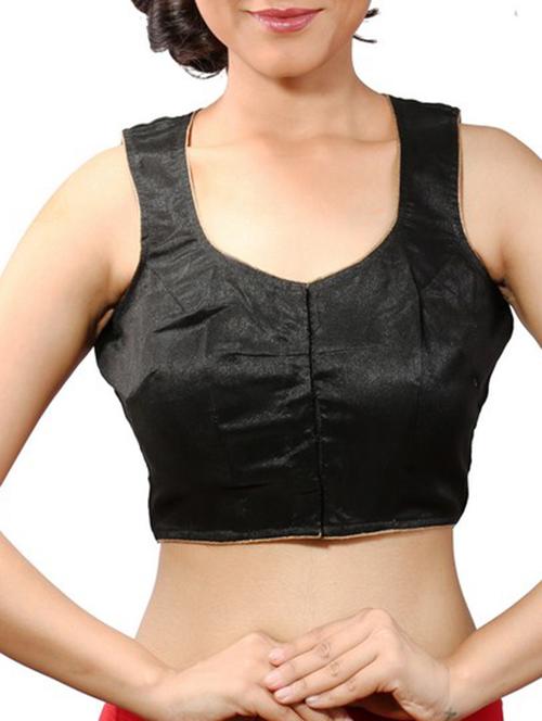 black silk blend embroidered blouse - 11665098 - Very Small Image - 1