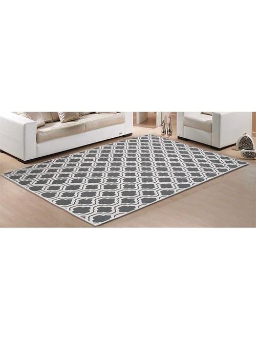 saral home abstract design jacquard floor carpet -120x180 cm - 11665443 - Very Small Image - 1