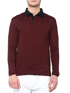 red cotton blend cotton blend t-shirt - 11668784 - Very Small Image - 1