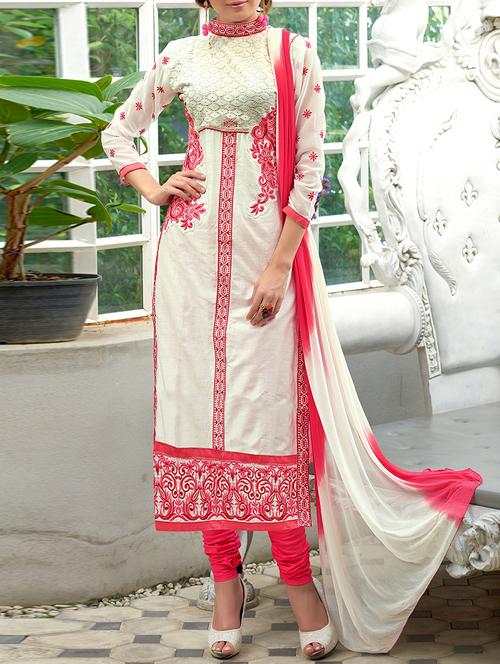 white long straight unstitched suit - 11671220 - Very Small Image - 1