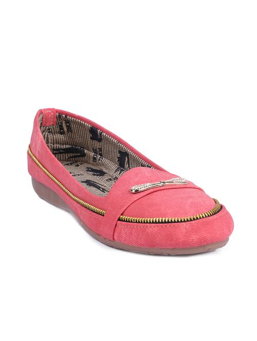 pink leatherette ballerina - 11671254 - Very Small Image - 1