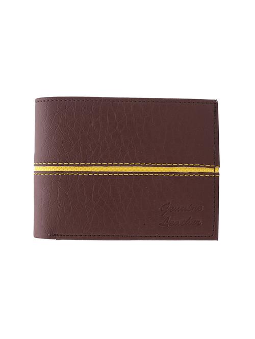 solid brown leather wallet - 11679198 - Very Small Image - 1