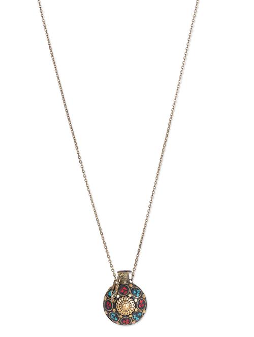 ancient water bottle pendent long chain - 1168001 - Very Small Image - 1