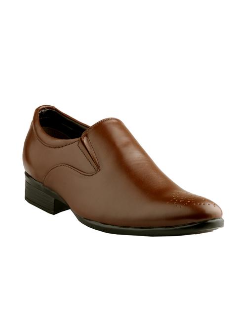 brown leather slip on - 11684918 - Very Small Image - 1
