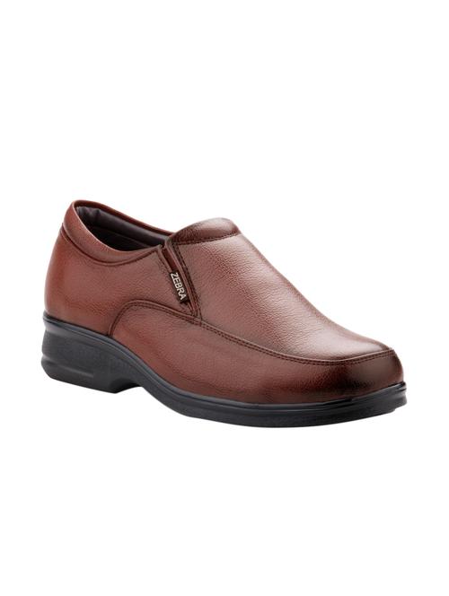 tan leather slip on - 11684935 - Very Small Image - 1