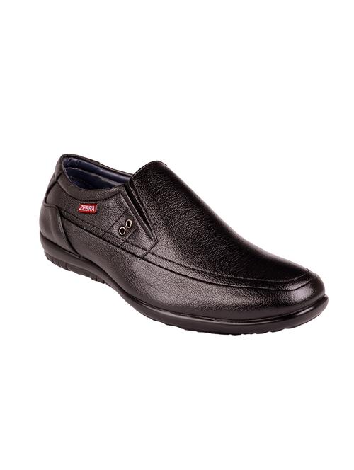 black leather slip on - 11685068 - Very Small Image - 1