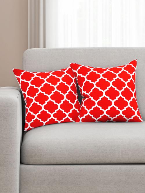 cotton geometric hd digital premium 16 by 16 cushion covers (set of 2) - 11697341 - Very Small Image - 1