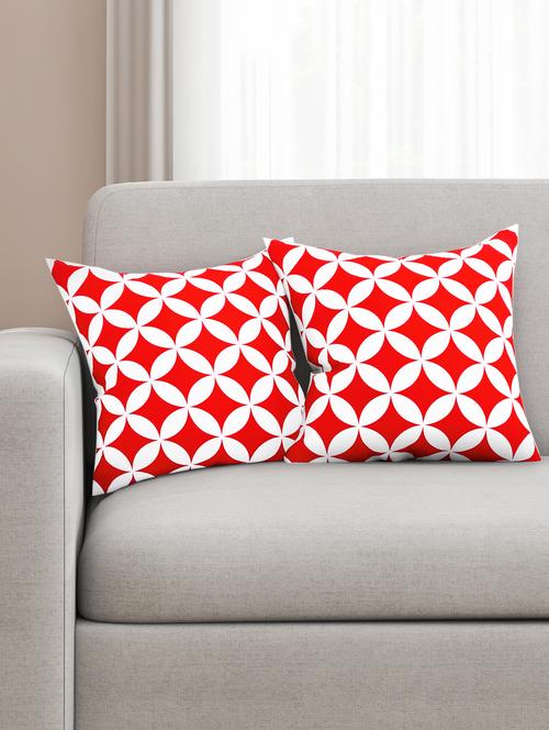 cotton geometric hd digital premium 16 by 16 cushion covers (set of 2) - 11697383 - Very Small Image - 1