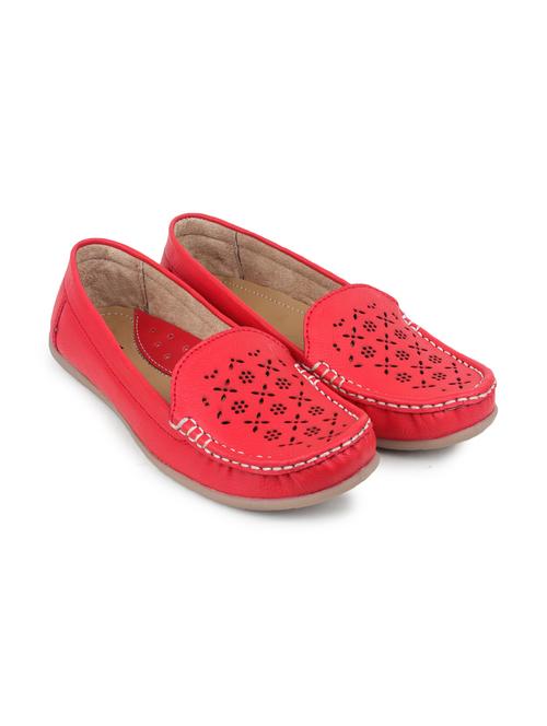 red suede loafer - 11704028 - Very Small Image - 1