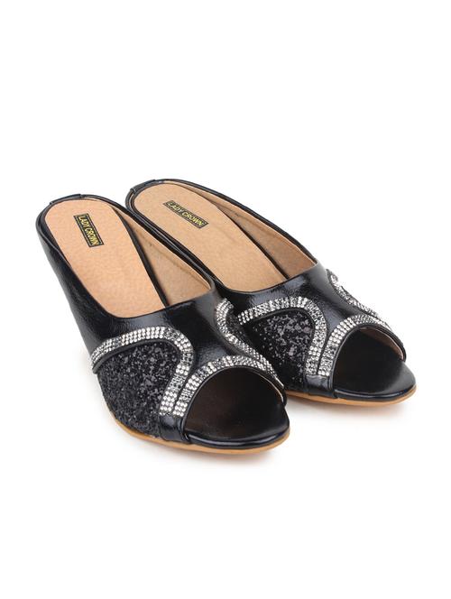 black suede sandal - 11704086 - Very Small Image - 1