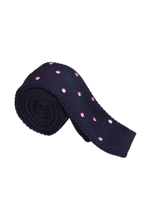 blue polyester tie - 11704324 - Very Small Image - 1