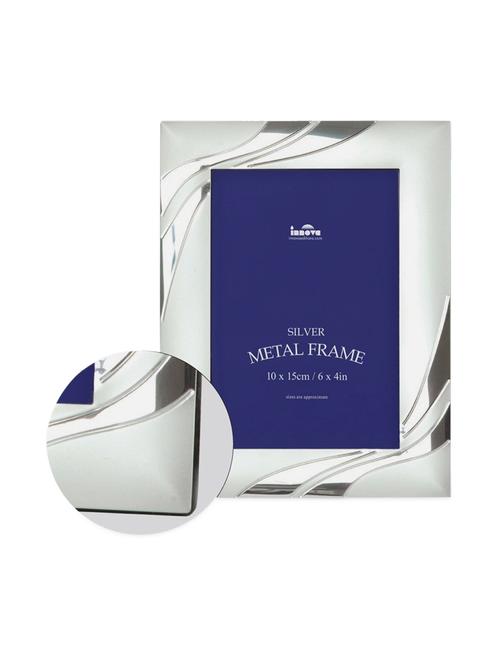 silver rectangular metallic photo frame - 1170719 - Very Small Image - 1
