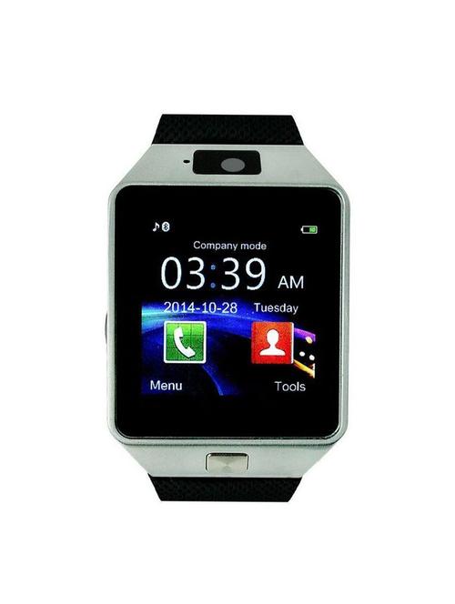 jm black mobile watch with simcard,memory slot - 11707966 - Very Small Image - 1