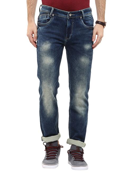 dark blue cotton jeans - 11716539 - Very Small Image - 1