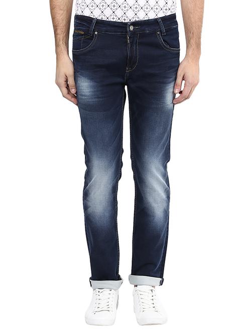 dark blue cotton jeans - 11716542 - Very Small Image - 1