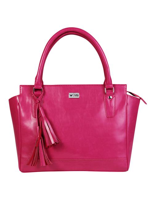pink leatherette handbag - 11720690 - Very Small Image - 1