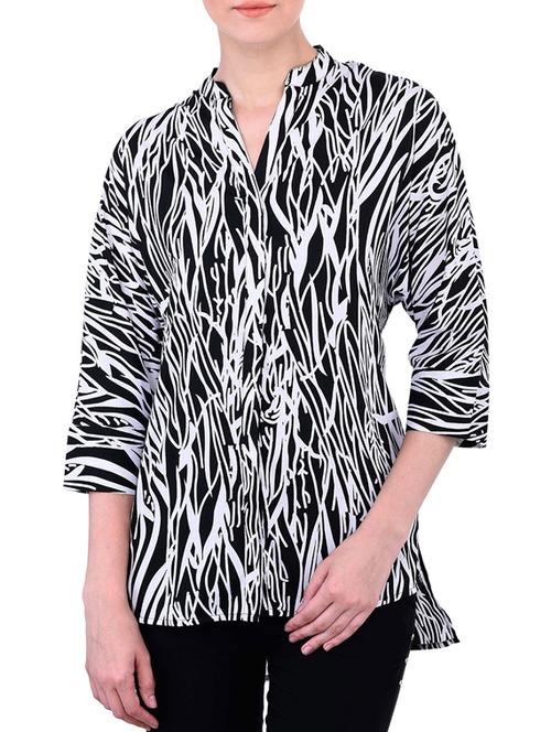 white polyester shirt - 11723369 - Very Small Image - 1