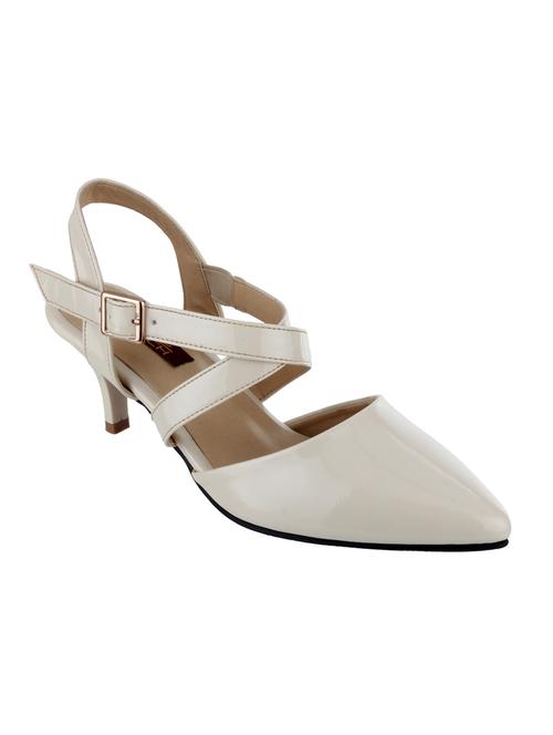 beige leatherette sandal - 11724638 - Very Small Image - 1