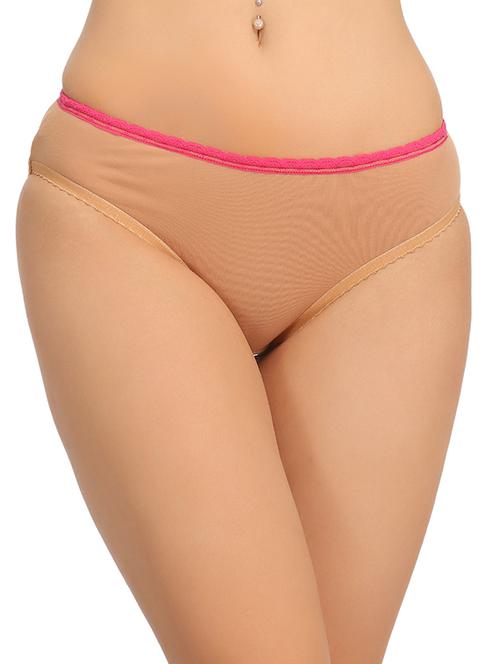 brown cotton bikini panty - 11726670 - Very Small Image - 1