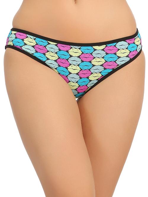 black cotton bikini panty - 11726679 - Very Small Image - 1