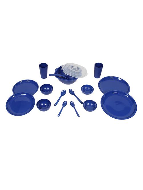 kitchen duniya round dinner set, 2 person, 16 piece, electric blue - 11734416 - Very Small Image - 1