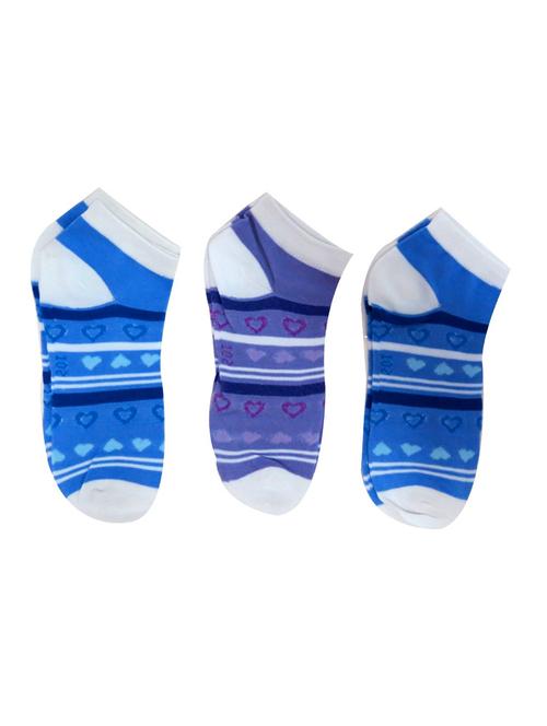 multi colored cotton ankle length sock - 11734654 - Very Small Image - 1