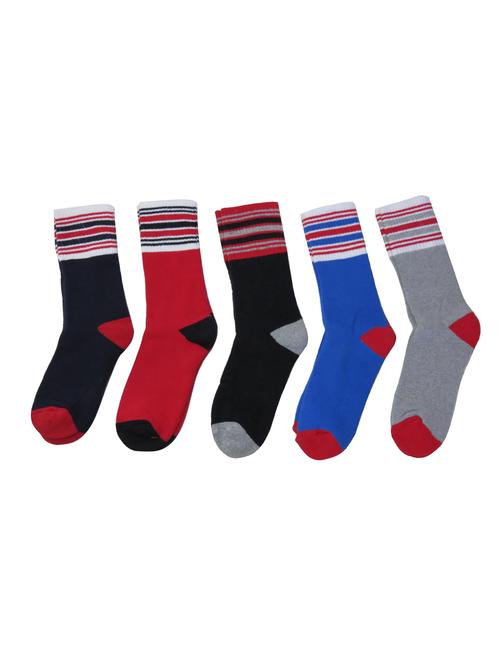 multi colored cotton full length sock - 11734728 - Very Small Image - 1