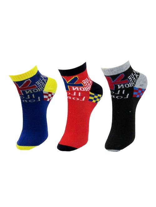 multi colored cotton sock - 11734856 - Very Small Image - 1