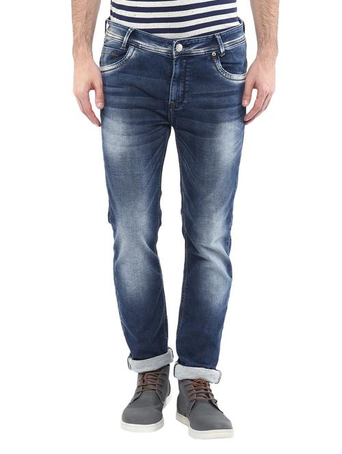 dark blue cotton jeans - 11737321 - Very Small Image - 1