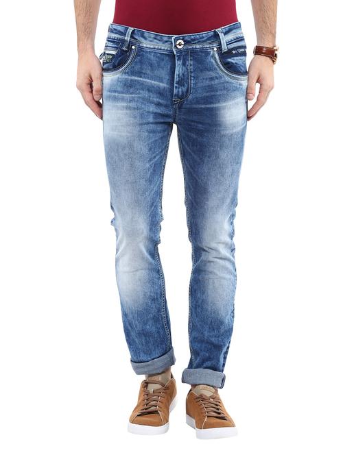 light blue cotton jeans - 11737330 - Very Small Image - 1