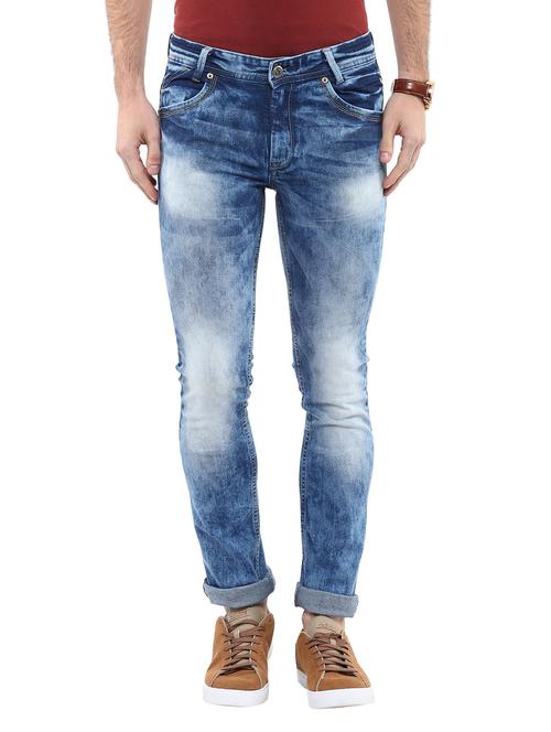 blue cotton jeans - 11737345 - Very Small Image - 1