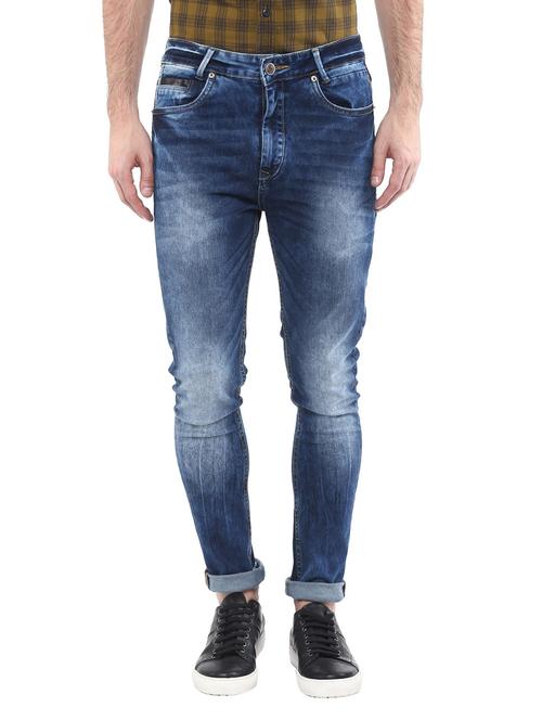 dark blue cotton jeans - 11737346 - Very Small Image - 1
