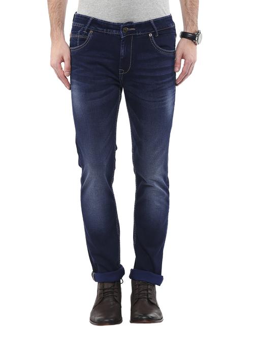dark blue cotton jeans - 11737372 - Very Small Image - 1