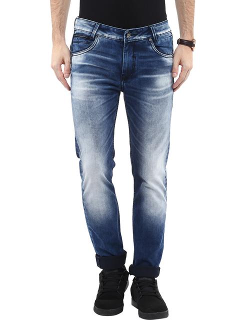 dark blue cotton jeans - 11737375 - Very Small Image - 1