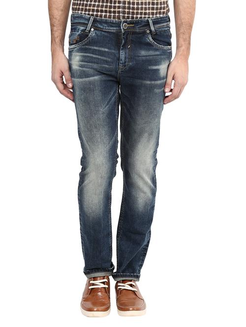 dark blue cotton jeans - 11737393 - Very Small Image - 1