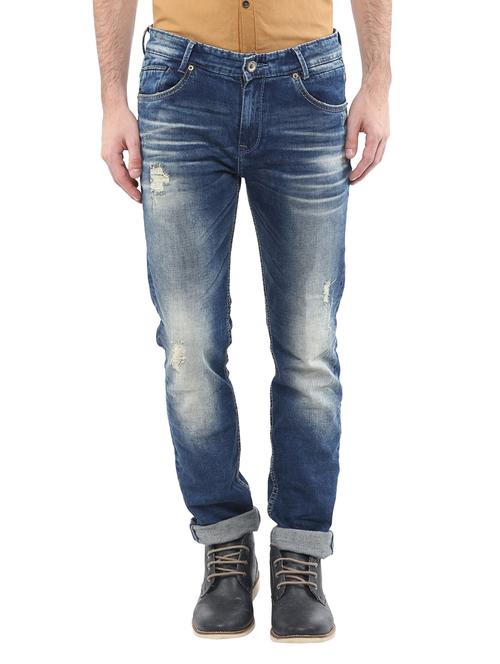 dark blue cotton jeans - 11737394 - Very Small Image - 1
