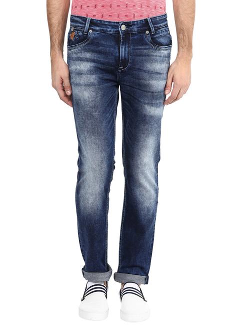 dark blue cotton jeans - 11737405 - Very Small Image - 1