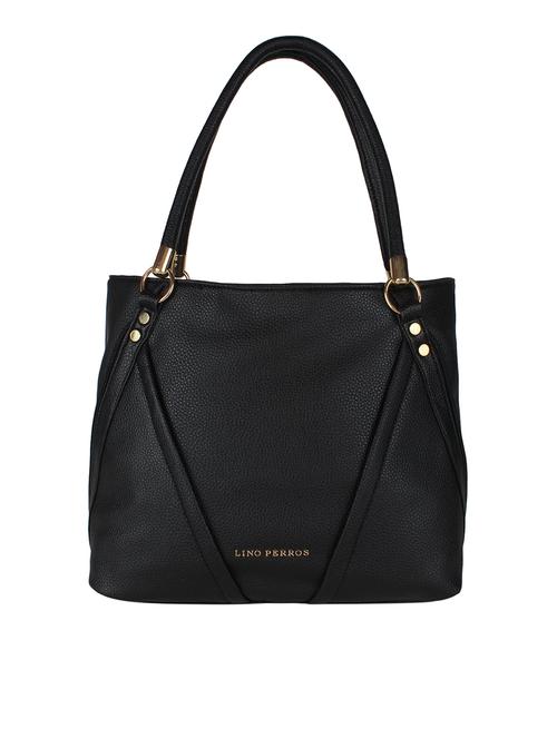 black leatherette handbag - 11741679 - Very Small Image - 1